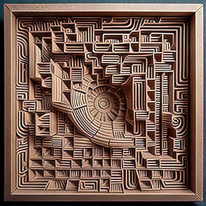3D model labyrinth (STL)